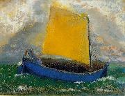 The Mystical Boat Odilon Redon